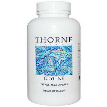 Thorne Research, Glycine, 250 Veggie Caps