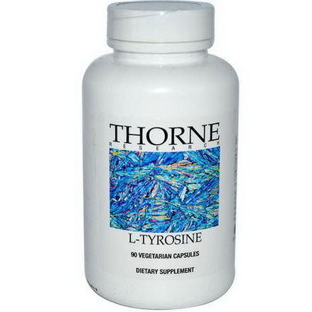Thorne Research, L-Tyrosine, 90 Veggie Caps