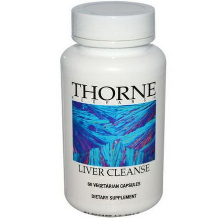 Thorne Research, Liver Cleanse, 60 Veggie Caps