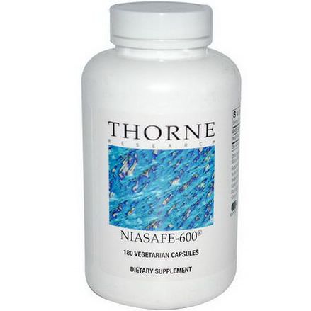 Thorne Research, Niasafe-600, 180 Veggie Caps