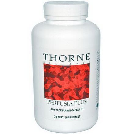Thorne Research, Perfusia Plus, 180 Veggie Caps