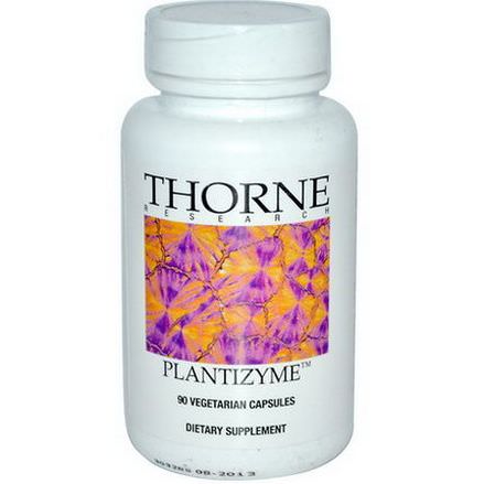 Thorne Research, Plantizyme, 90 Veggie Caps