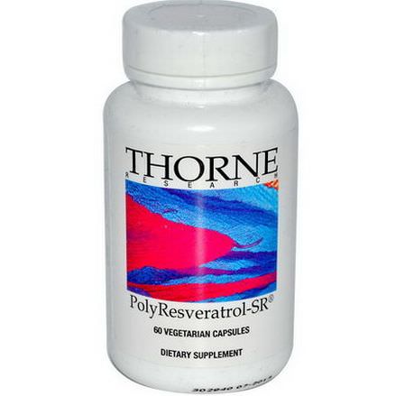 Thorne Research, PolyResveratrol-SR, 60 Veggie Caps