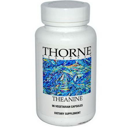 Thorne Research, Theanine, 90 Veggie Caps