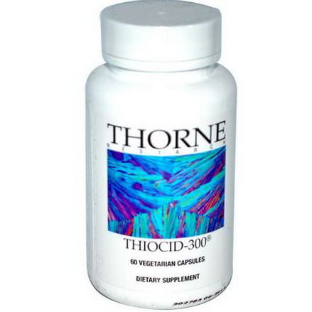 Thorne Research, Thiocid-300, 60 Veggie Caps