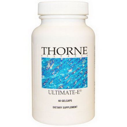 Thorne Research, Ultimate-E, 60 Gelcaps