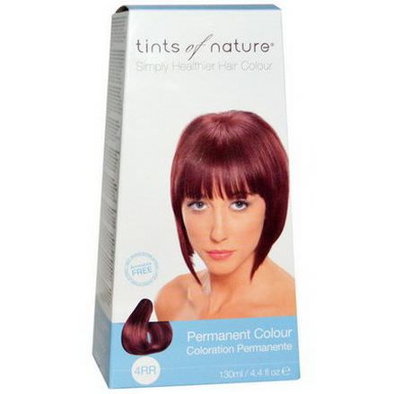 Tints of Nature, Permanent Color, Earth Red, 4RR 130ml