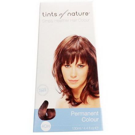 Tints of Nature, Permanent Color, Rich Chocolate Brown, 4CH 130ml
