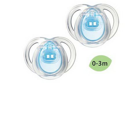 Tommee Tippee, Close to Nature, Every Day Pacifiers, Orthodontic, 2 Pacifiers