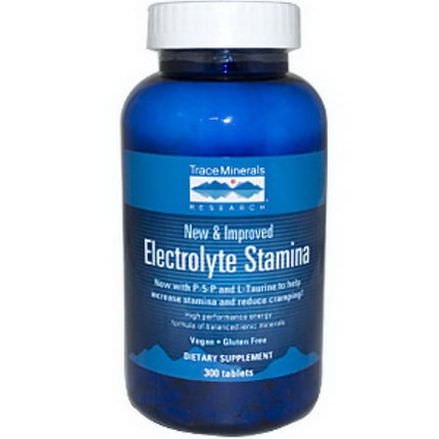 Trace Minerals Research, Electrolyte Stamina, 300 Tablets