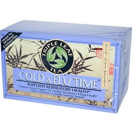 Triple Leaf Tea, Cold&Flu Time, 20 Tea Bags 40g