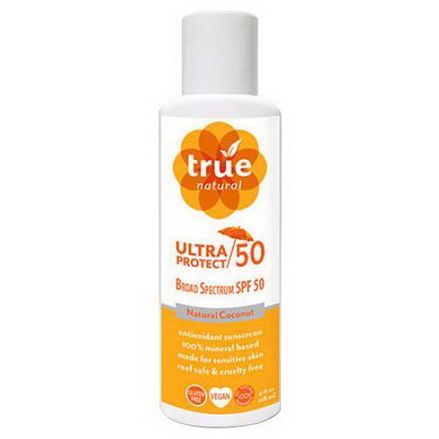 True Natural, Ultra Protect 50, Natural Coconut 118ml