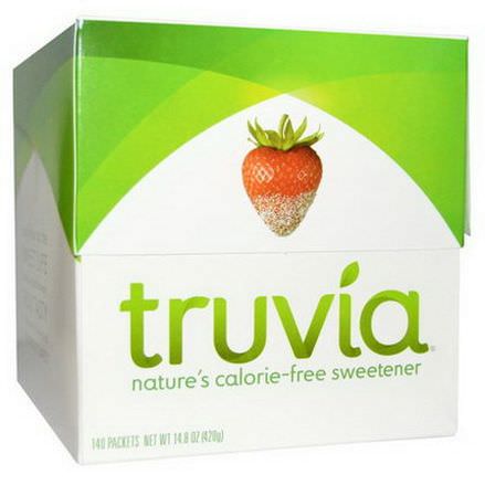 Truvia, Nature's Calorie-Free Sweetener, 140 Packets, 3g Each