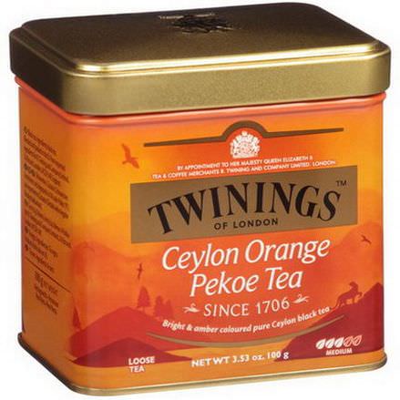 Twinings, Ceylon Orange Pekoe Loose Tea, Medium 100g