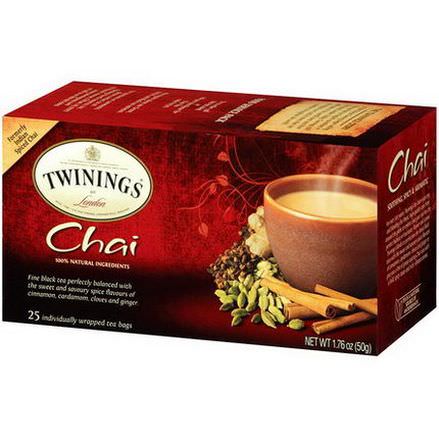 Twinings, Chai Tea, 25 Tea Bags 50g