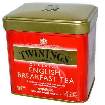 Twinings, Classics, English Breakfast Loose Tea 100g