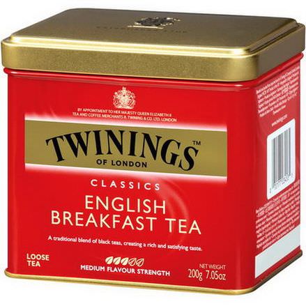 Twinings, Classics, English Breakfast Loose Tea 200g