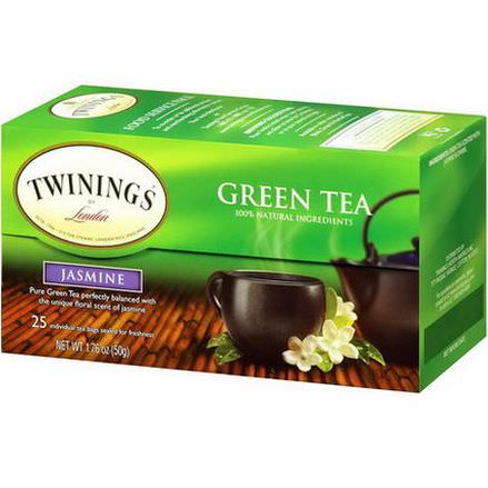 Twinings, Green Tea, Jasmine, 25 Tea Bags 50g