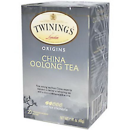 Twinings, Origins, China Oolong Tea, 20 Tea Bags 40g