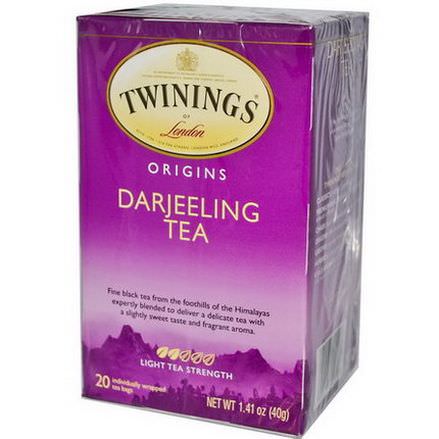 Twinings, Origins, Darjeeling Tea, 20 Tea Bags 40g