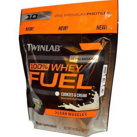 Twinlab, 100% Whey Fuel, Cookies&Cream 390g