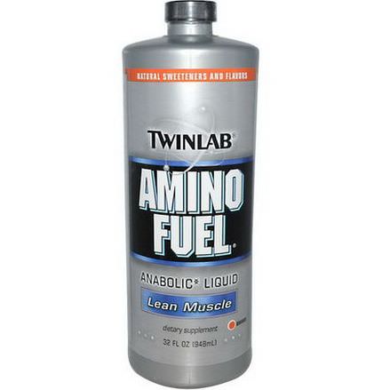 Twinlab, Amino Fuel Anabolic Liquid, Lean Muscle, Orange 948ml
