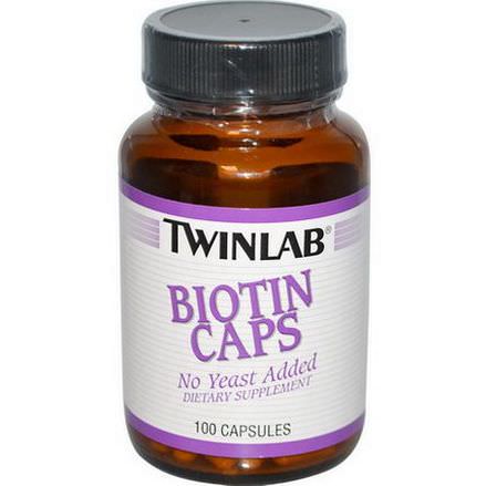 Twinlab, Biotin Caps, 100 Capsules