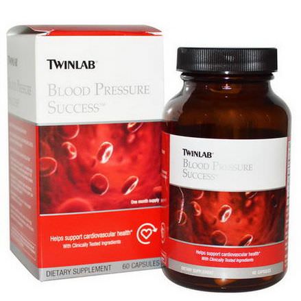 Twinlab, Blood Pressure Success, 60 Capsules
