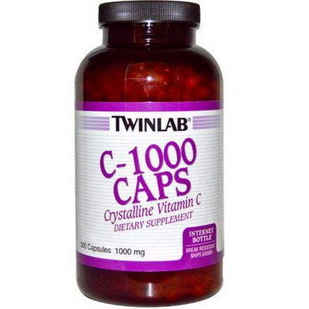 Twinlab, C-1000 Caps, 1000mg, 300 Capsules