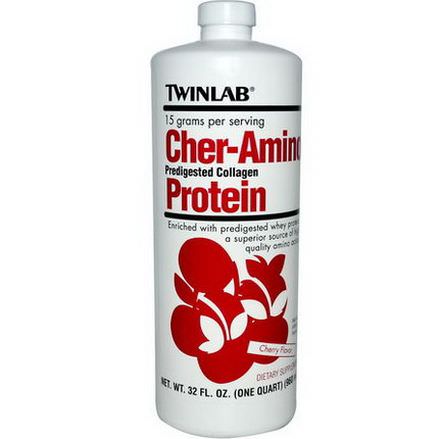 Twinlab, Cher-Amino Protein, Cherry Flavor 960ml