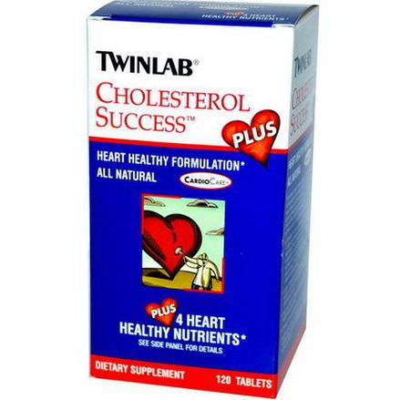 Twinlab, Cholesterol Success Plus, 120 Tablets