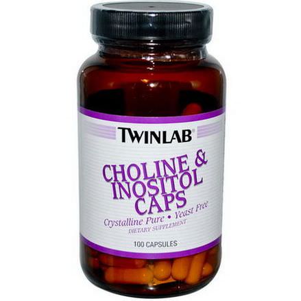 Twinlab, Choline&Inositol Caps, 100 Capsules