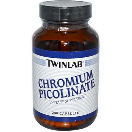 Twinlab, Chromium Picolinate, 200 Capsules