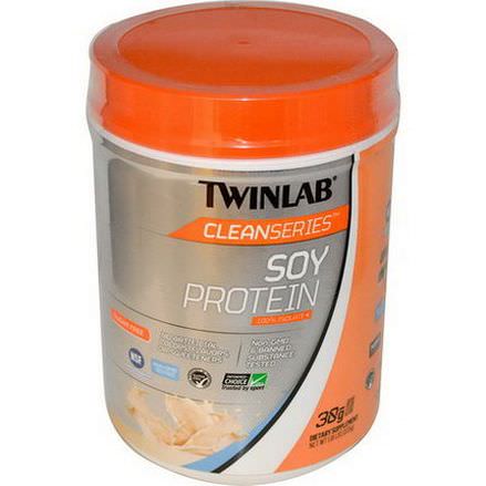 Twinlab, Clean Series, Soy Protein, Unflavored 535g