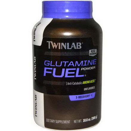 Twinlab, Glutamine Fuel Powder, Unflavored 300g