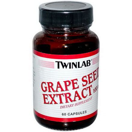 Twinlab, Grape Seed Extract, 100mg, 60 Capsules