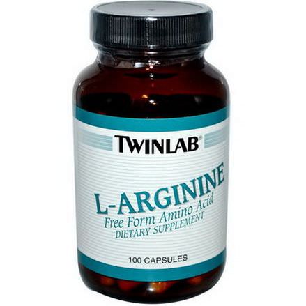 Twinlab, L-Arginine, 100 Capsules