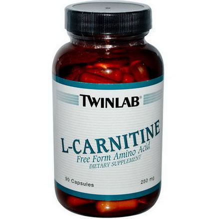Twinlab, L-Carnitine, 250mg, 90 Capsules