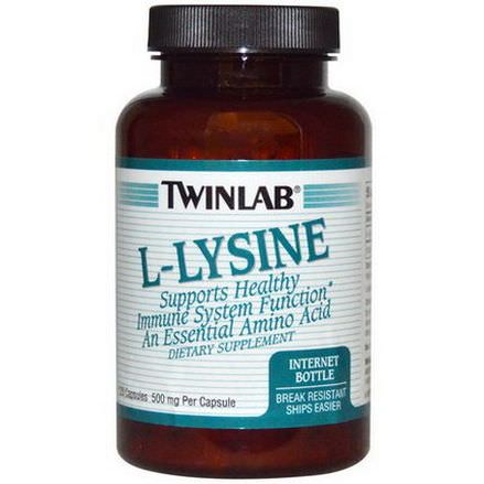 Twinlab, L-Lysine, 500mg, 120 Capsules