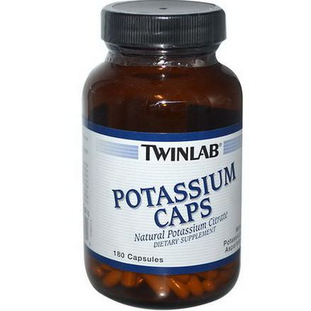 Twinlab, Potassium Caps, 180 Capsules