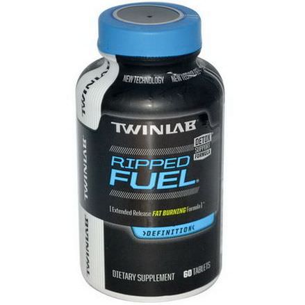 Twinlab, Ripped Fuel, Extended Released Fat Burning Formula, 60 Tablets