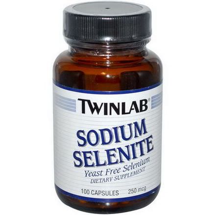 Twinlab, Sodium Selenite, 250mcg, 100 Capsules