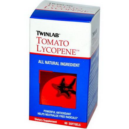 Twinlab, Tomato Lycopene, 60 Softgels