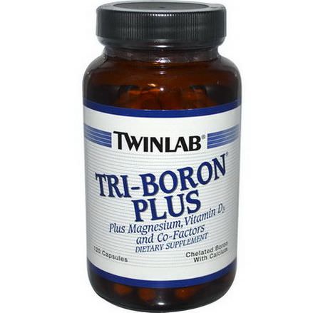 Twinlab, Tri-Boron Plus, 120 Capsules