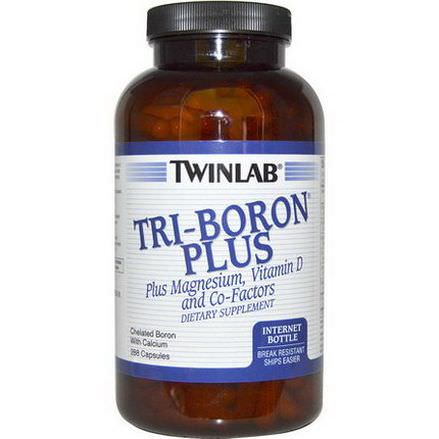 Twinlab, Tri-Boron Plus, 288 Capsules