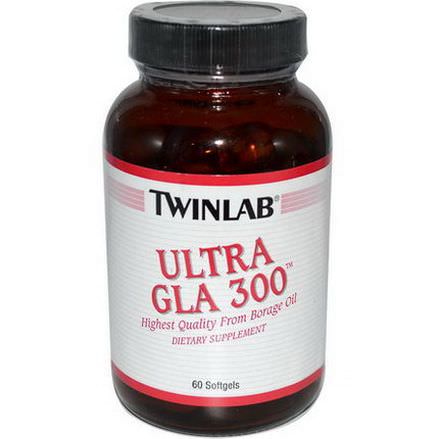 Twinlab, Ultra GLA 300, 60 Softgels