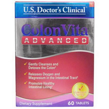 US Doctor's Clinical, ColonVita Advanced, 60 Tablets