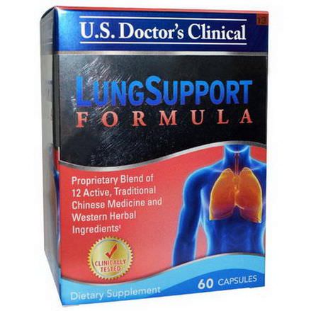 US Doctor's Clinical, LungSupport Formula, 60 Capsules