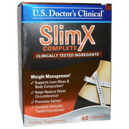 US Doctor's Clinical, SlimX Complete, 60 Capsules
