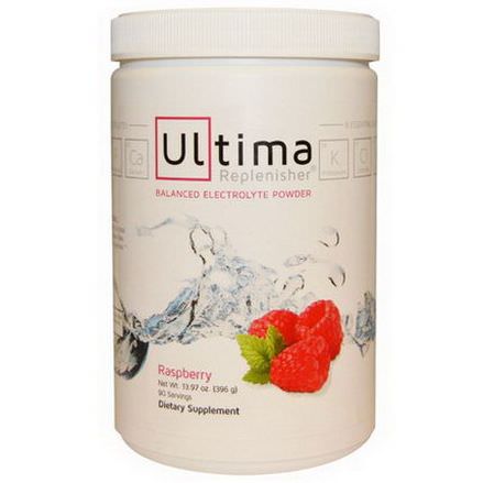 Ultima Health Products, Ultima Replenisher, Raspberry 396g
